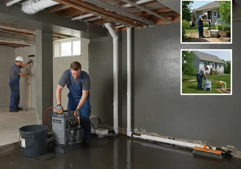 Basement Waterproofing and Flood Prevention process in Lee, NH